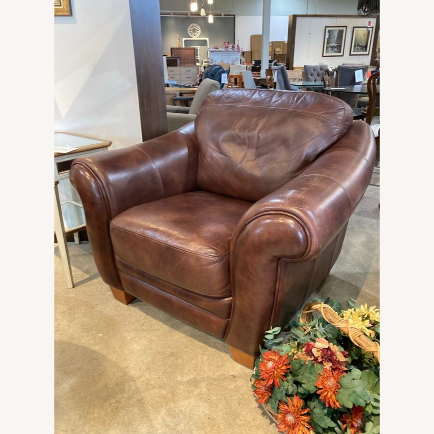 Flexsteel Latitudes Collection Leather Armchair - image-2