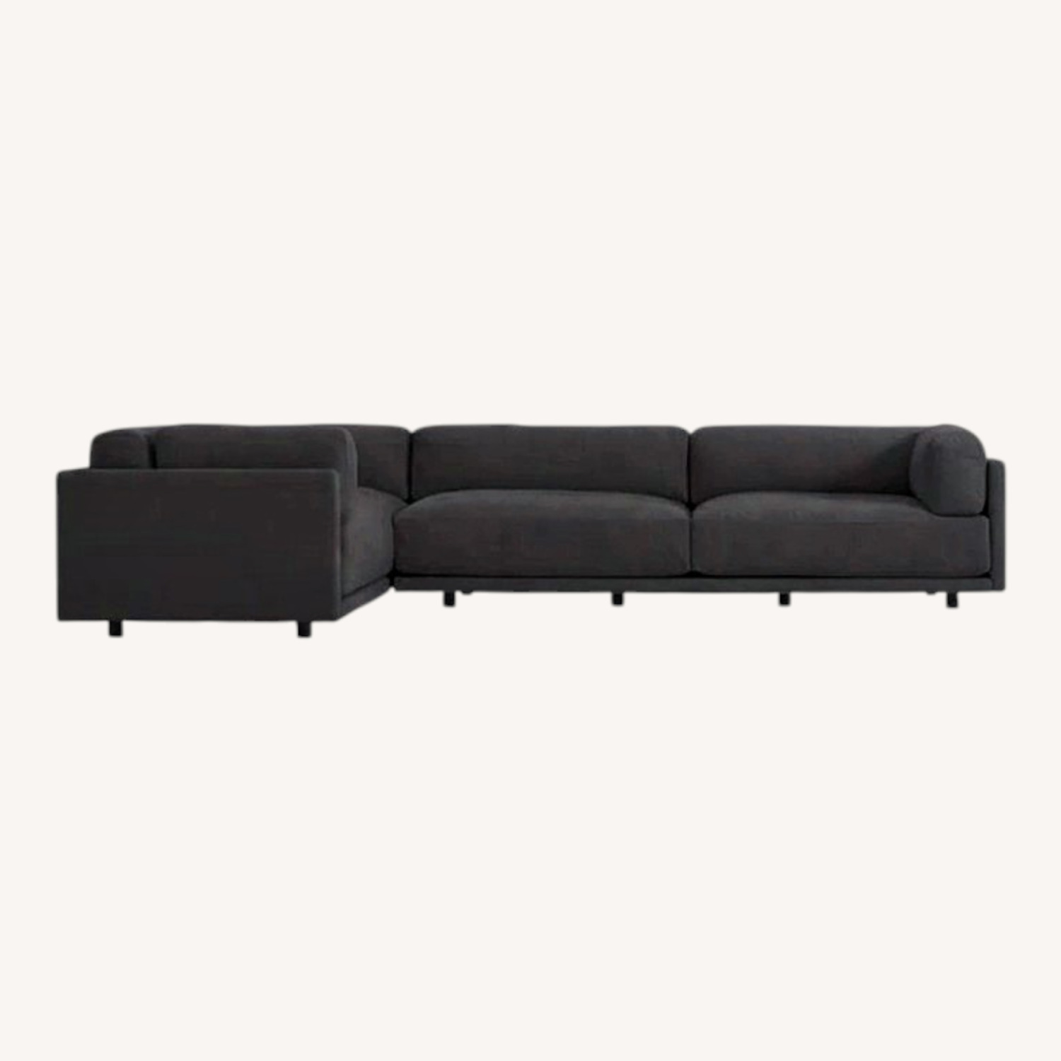 Blu Dot Sunday Charcoal Sectional Sofa - image-0