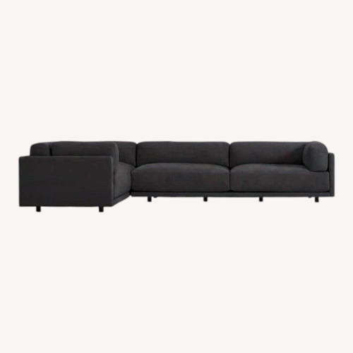 Used Blu Dot Sunday Charcoal Sectional Sofa  for sale on AptDeco