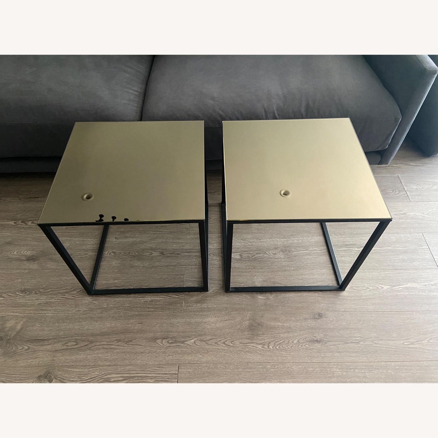 Blu Dot Black Side Tables - image-2