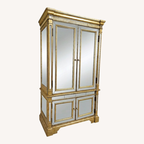 Used Z Gallerie Mirrored Amoire for sale on AptDeco