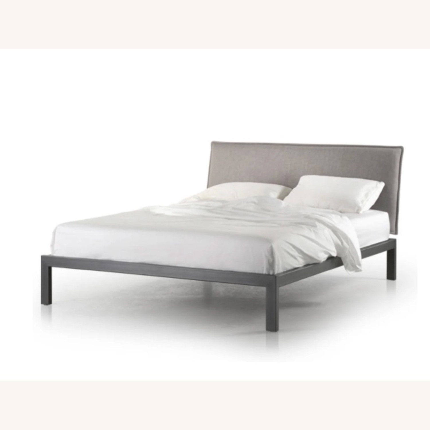 ABC Carpet and Home Gallerist Light Gray King Bed - image-7