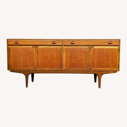 Used Vintage Mid Century Modern Teak Credenza for sale on AptDeco