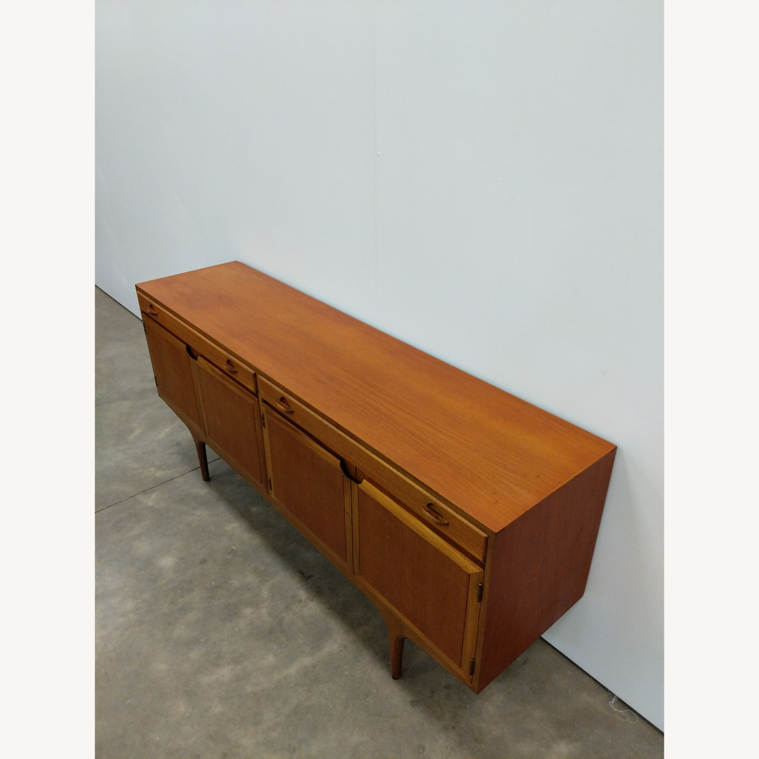 Vintage Mid Century Modern Teak Credenza - image-7