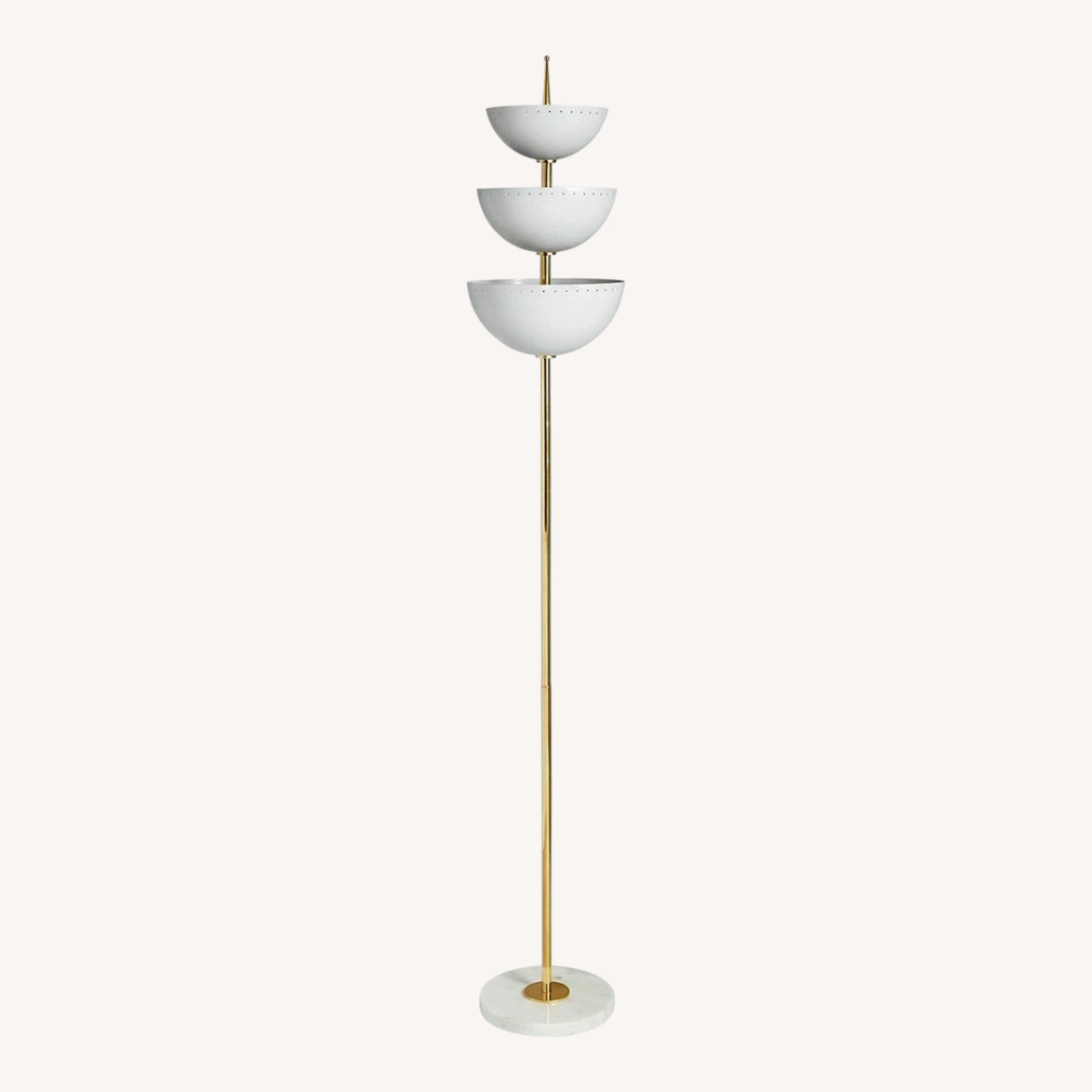 Jonathan Adler Lisbon Torchiere Floor Lamp - image-0