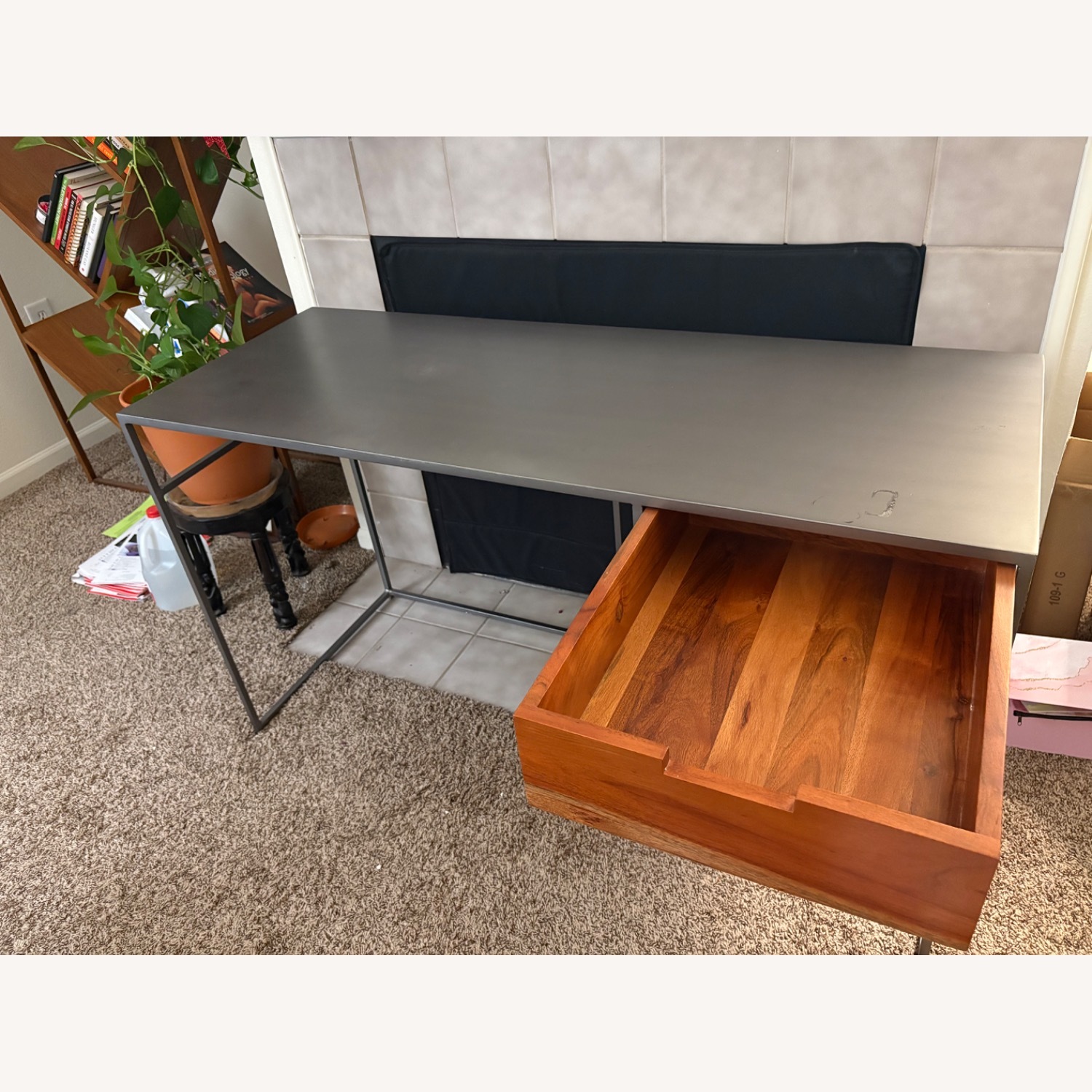CB2 Metal Guapo Desk - image-4