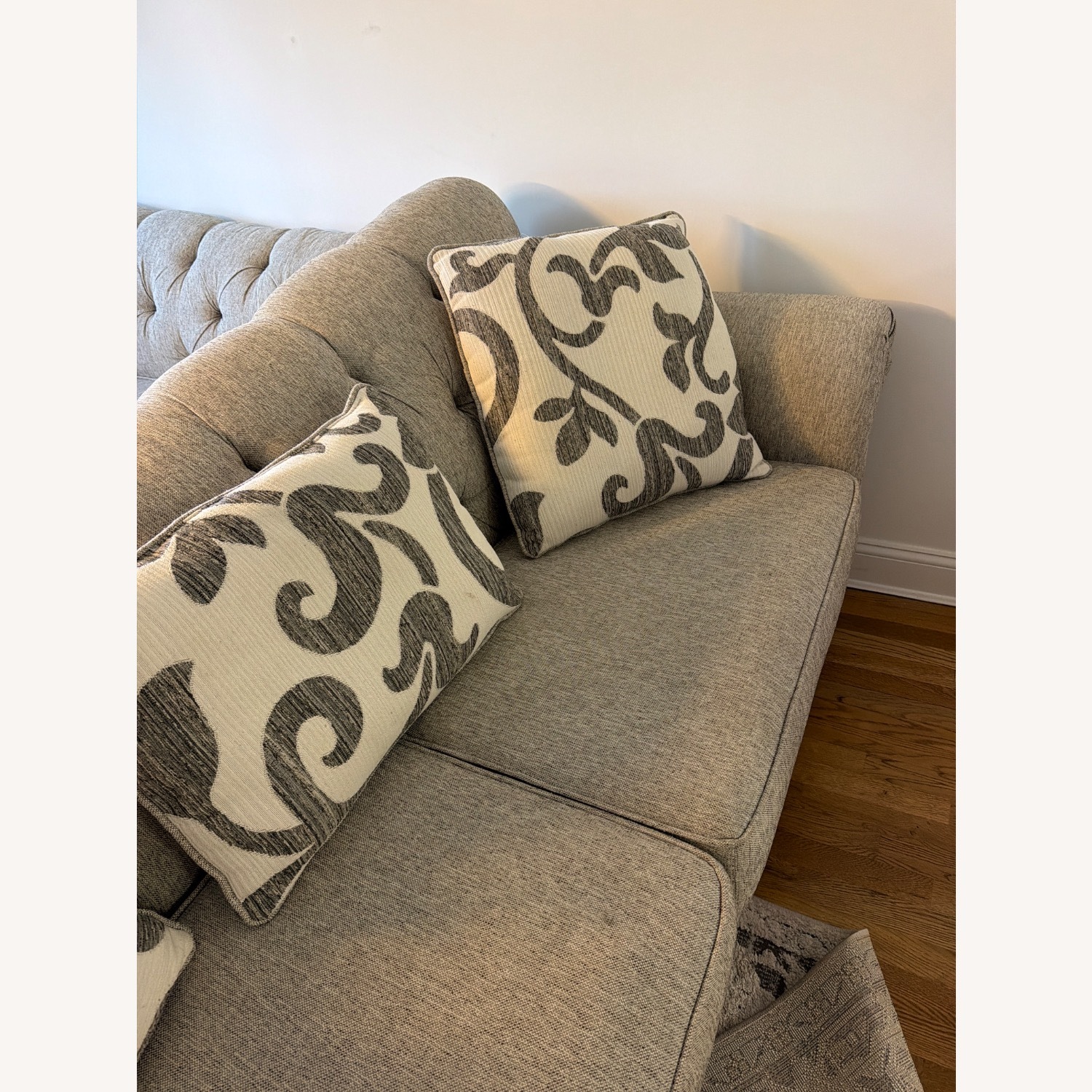 Bob's Discount Furniture Scarlett Beige Sofa - image-4