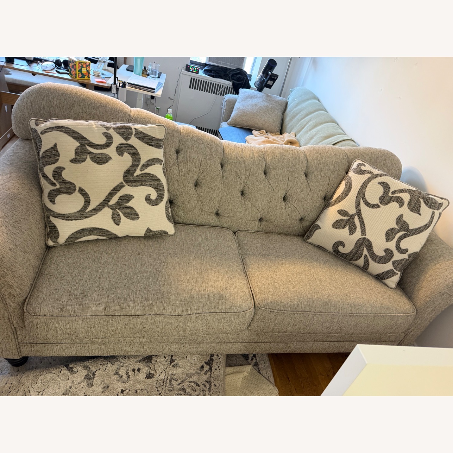 Bob's Discount Furniture Scarlett Beige Sofa - image-2