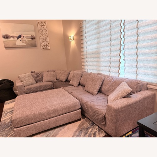 Used Ashley Furniture Regent Park Fabric 3+ Piece Sectional for sale on AptDeco