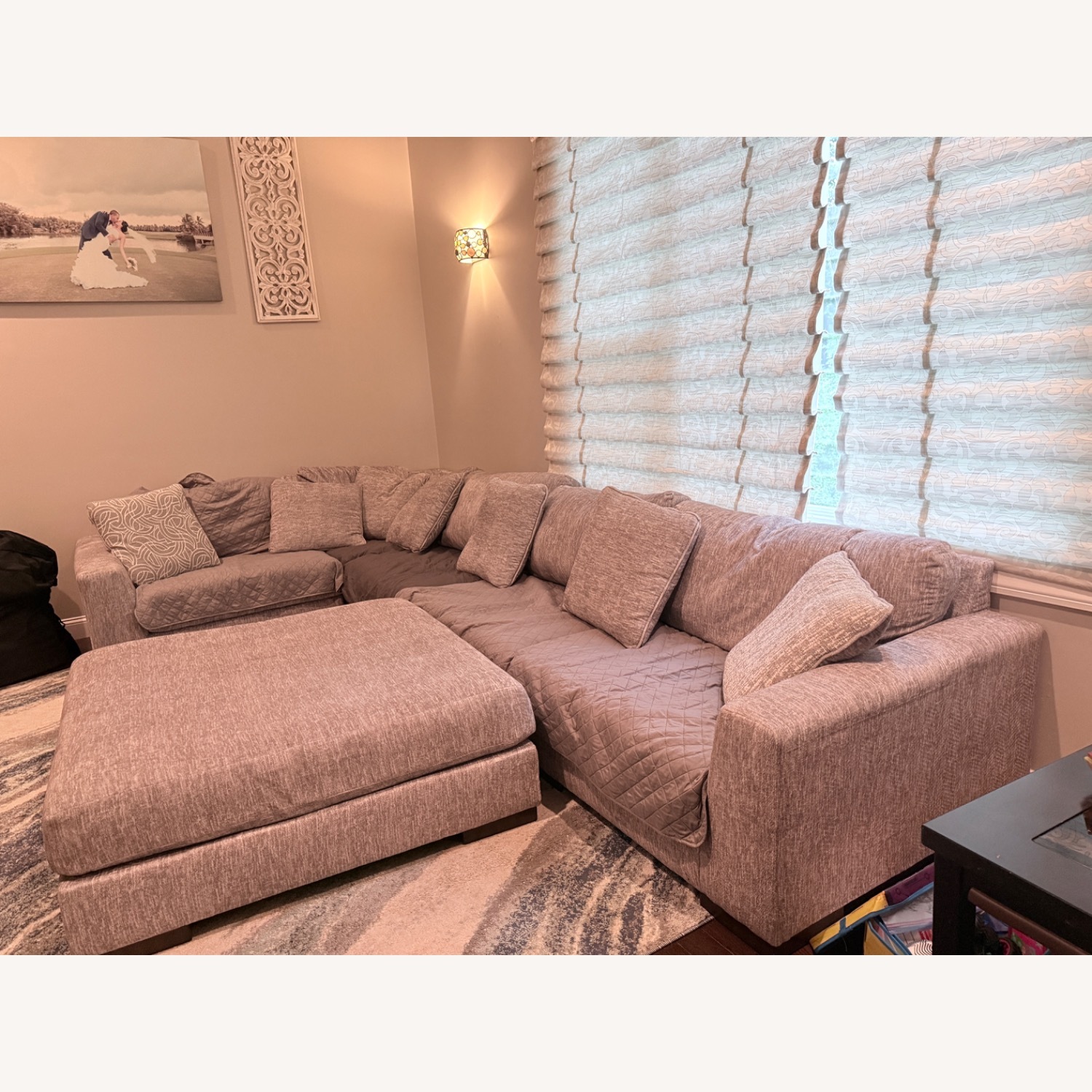 Ashley Furniture Regent Park Fabric 3+ Piece Sectional - image-2