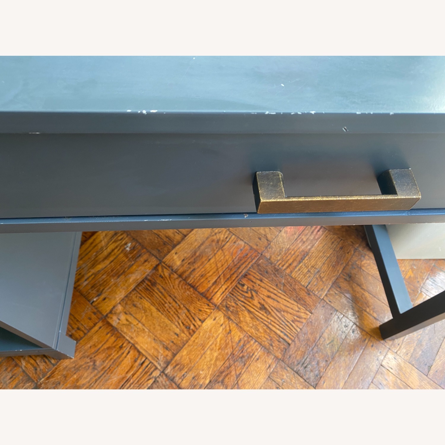 Crate & Kids Parke Charcoal Desk with Hutch - image-3