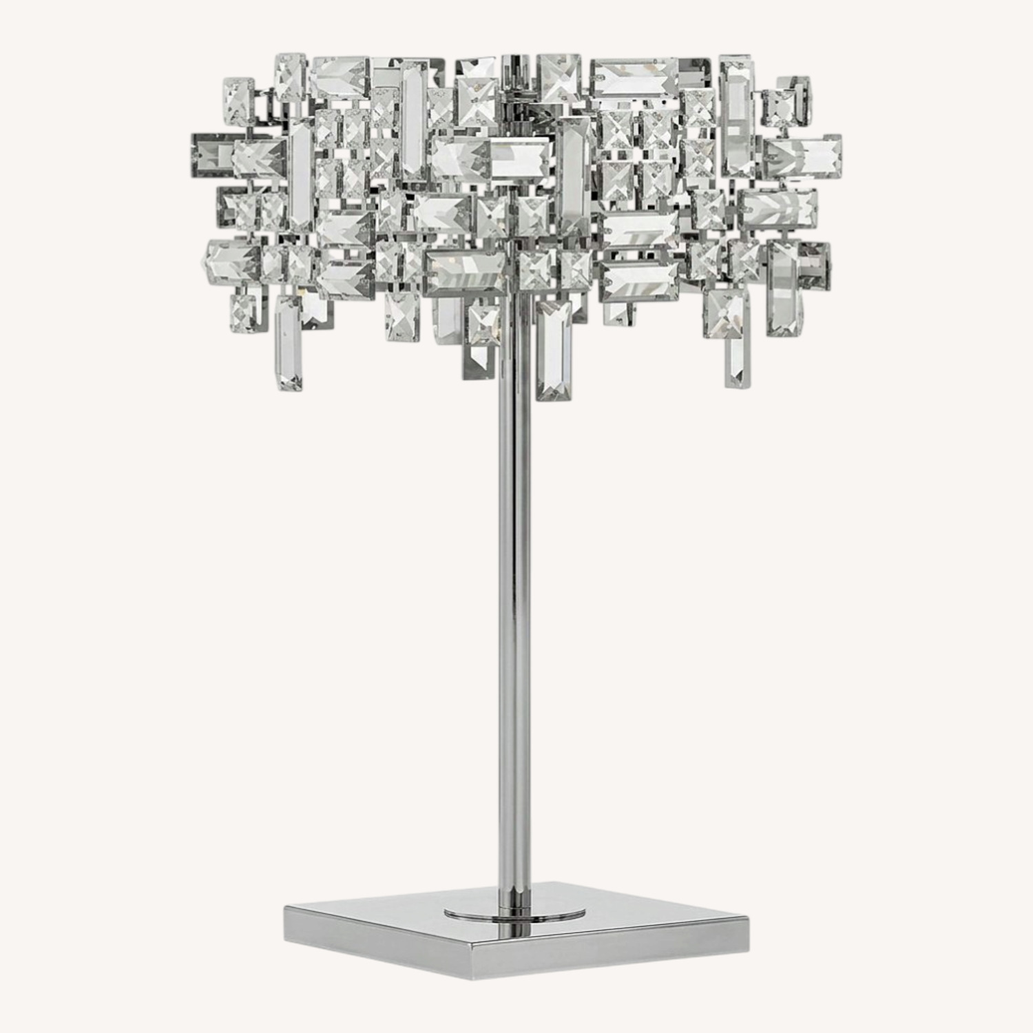 Rooms To Go Bradhurst Bay Silver Table Lamp - image-0