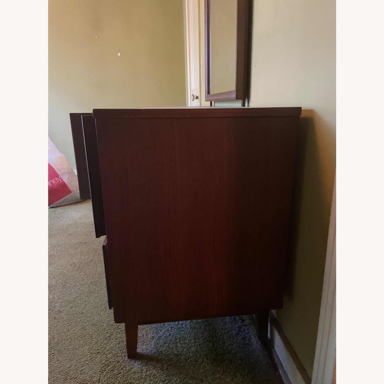 Broyhill Brasilia Mid Century Dresser and Mirror - image-2