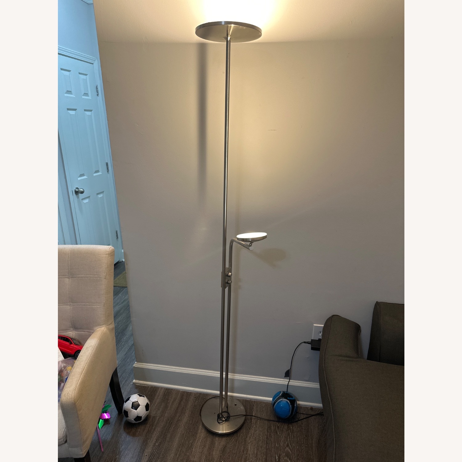IKEA Natural Metal Floor Lamp - image-2