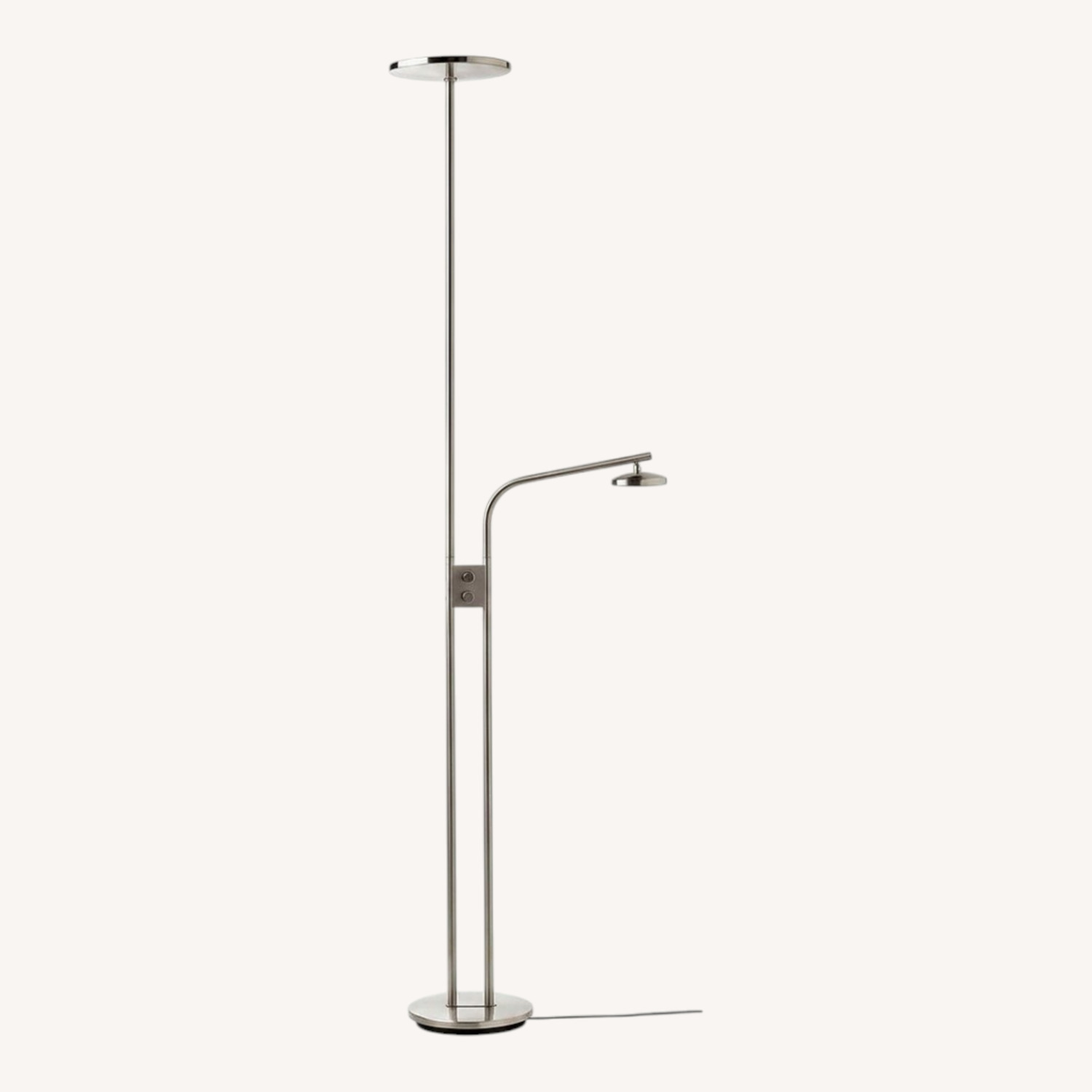 IKEA Natural Metal Floor Lamp - image-0