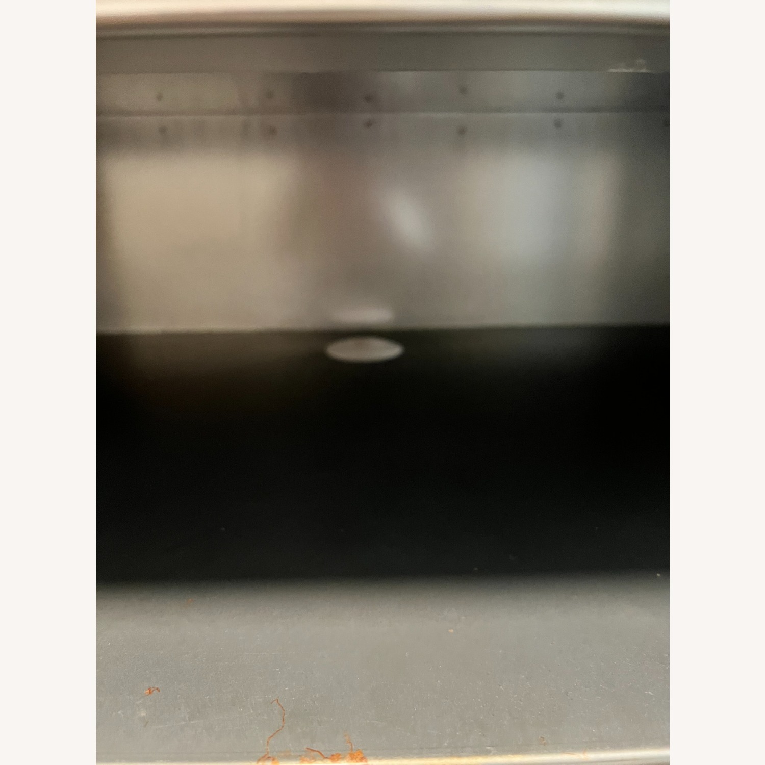 West Elm Silver Metal Media Storage - image-7
