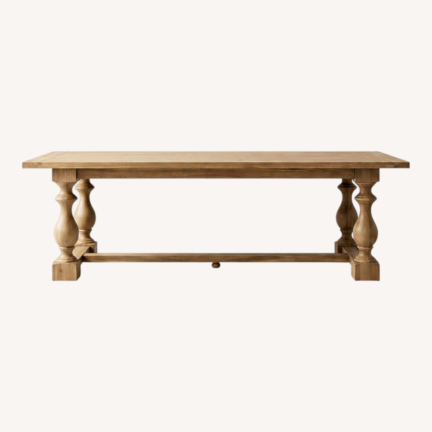 Restoration Hardware Natural Wood Dining Table - image-0