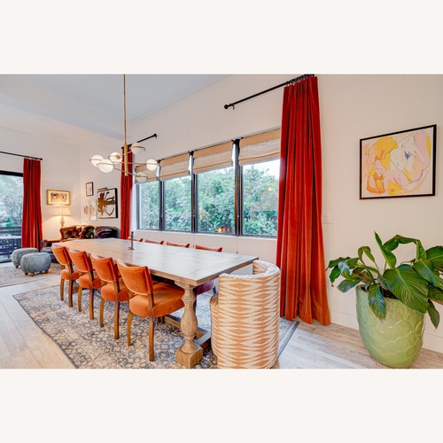 Used Restoration Hardware Natural Wood Dining Table  for sale on AptDeco