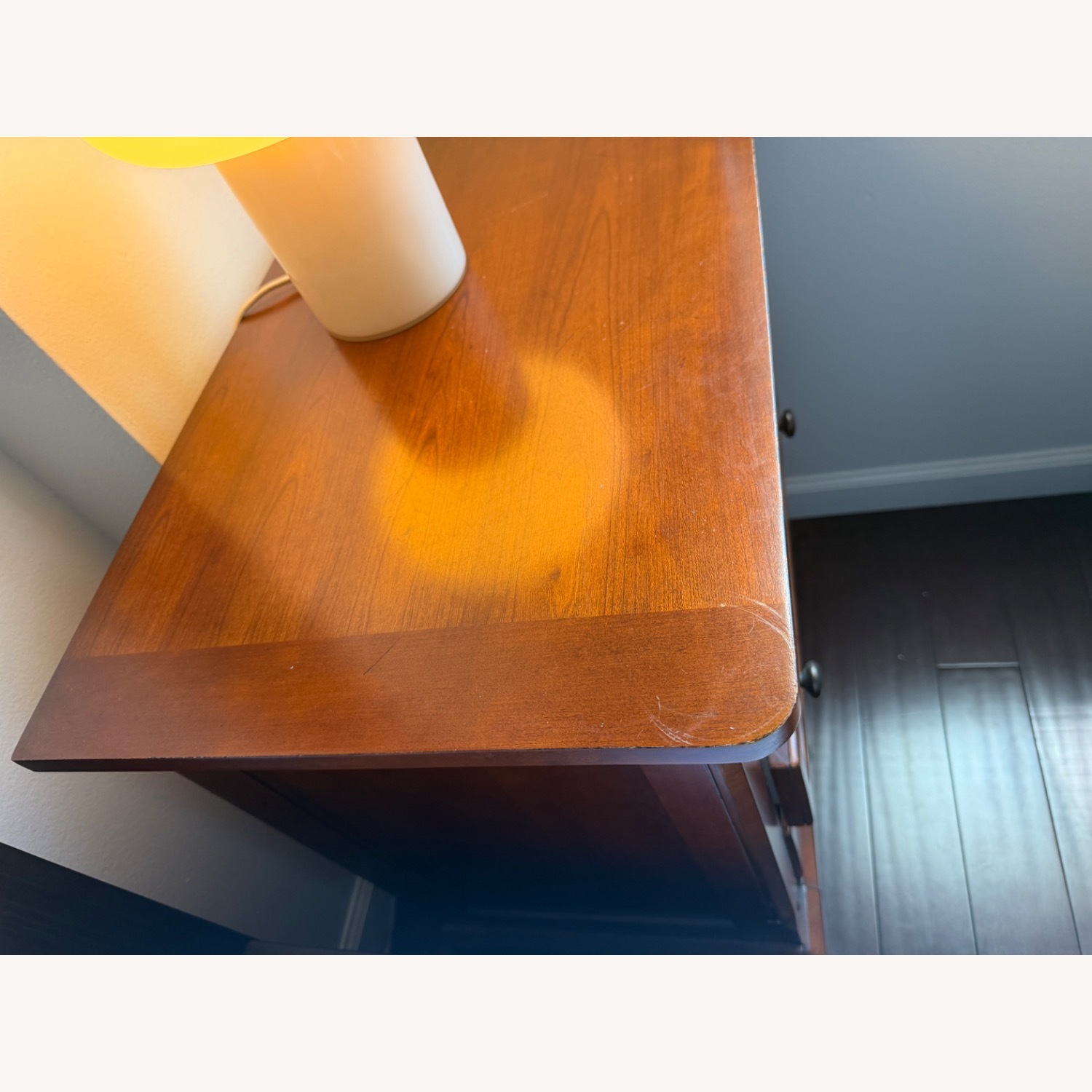 Dark Brown Nightstand - image-2