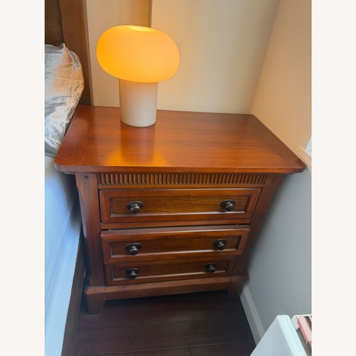Used Dark Brown Nightstand for sale on AptDeco