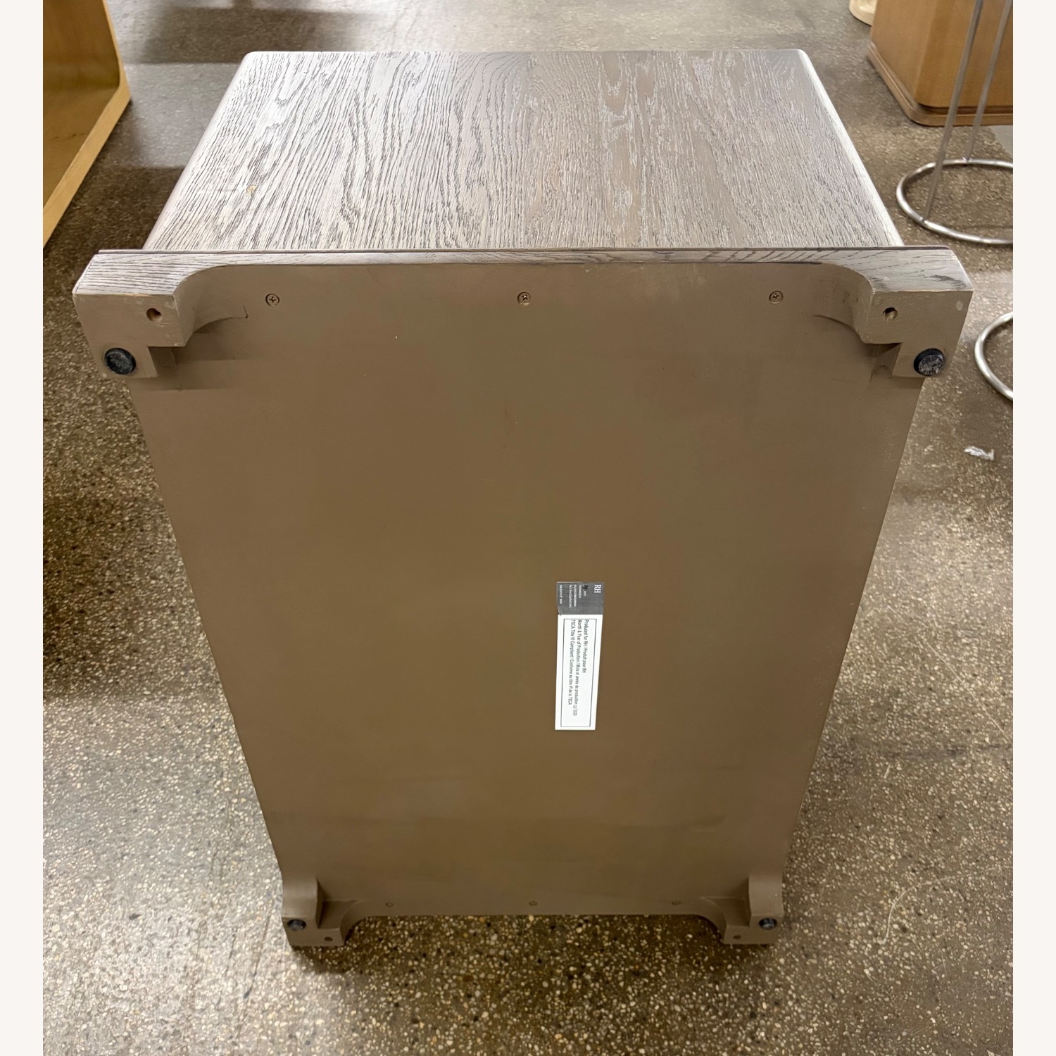Restoration Hardware Genevieve Rectangular Side Table Floor Model - image-7