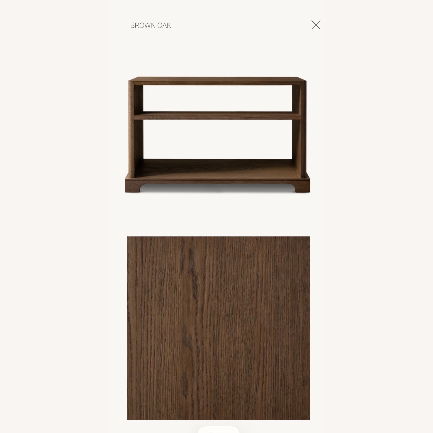 Restoration Hardware Genevieve Rectangular Side Table Floor Model - image-2