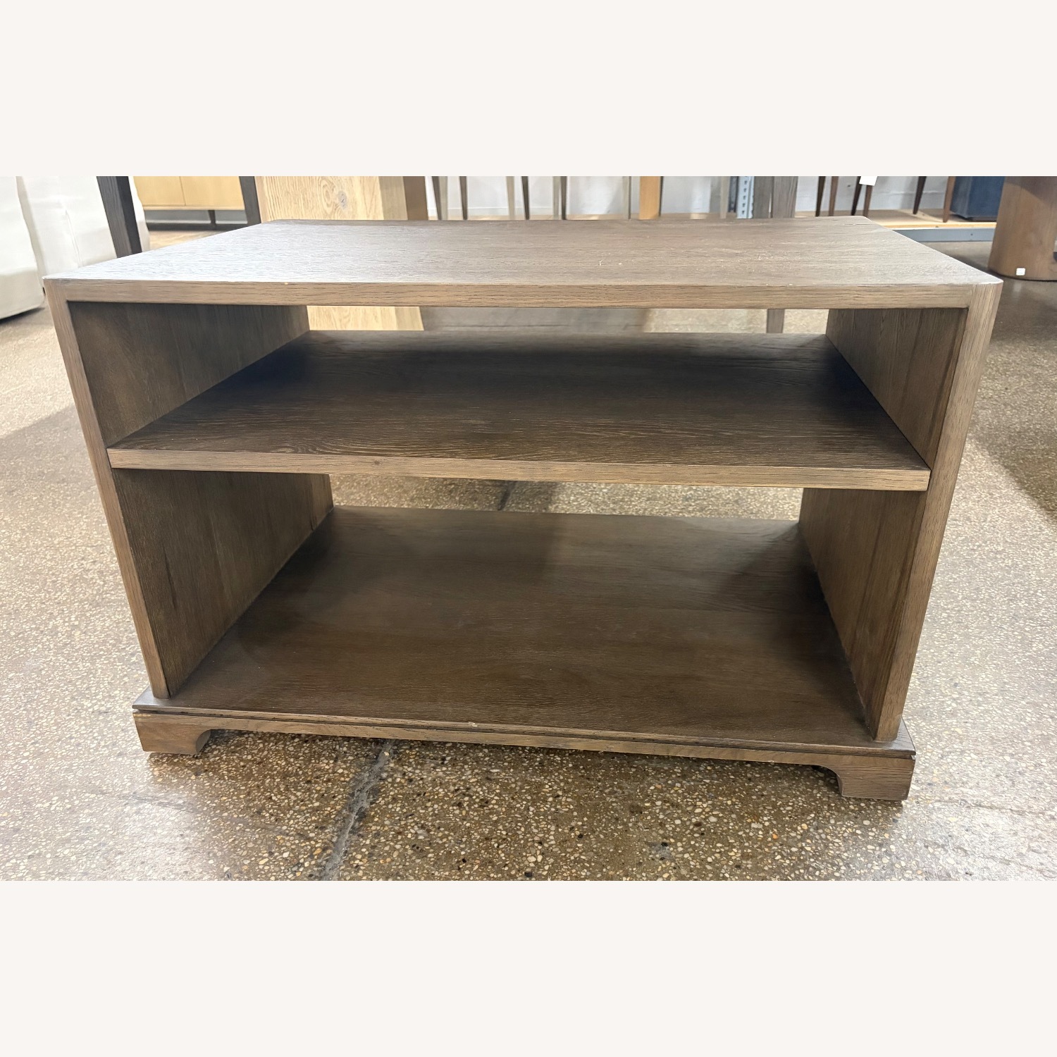 Restoration Hardware Genevieve Rectangular Side Table Floor Model - image-4