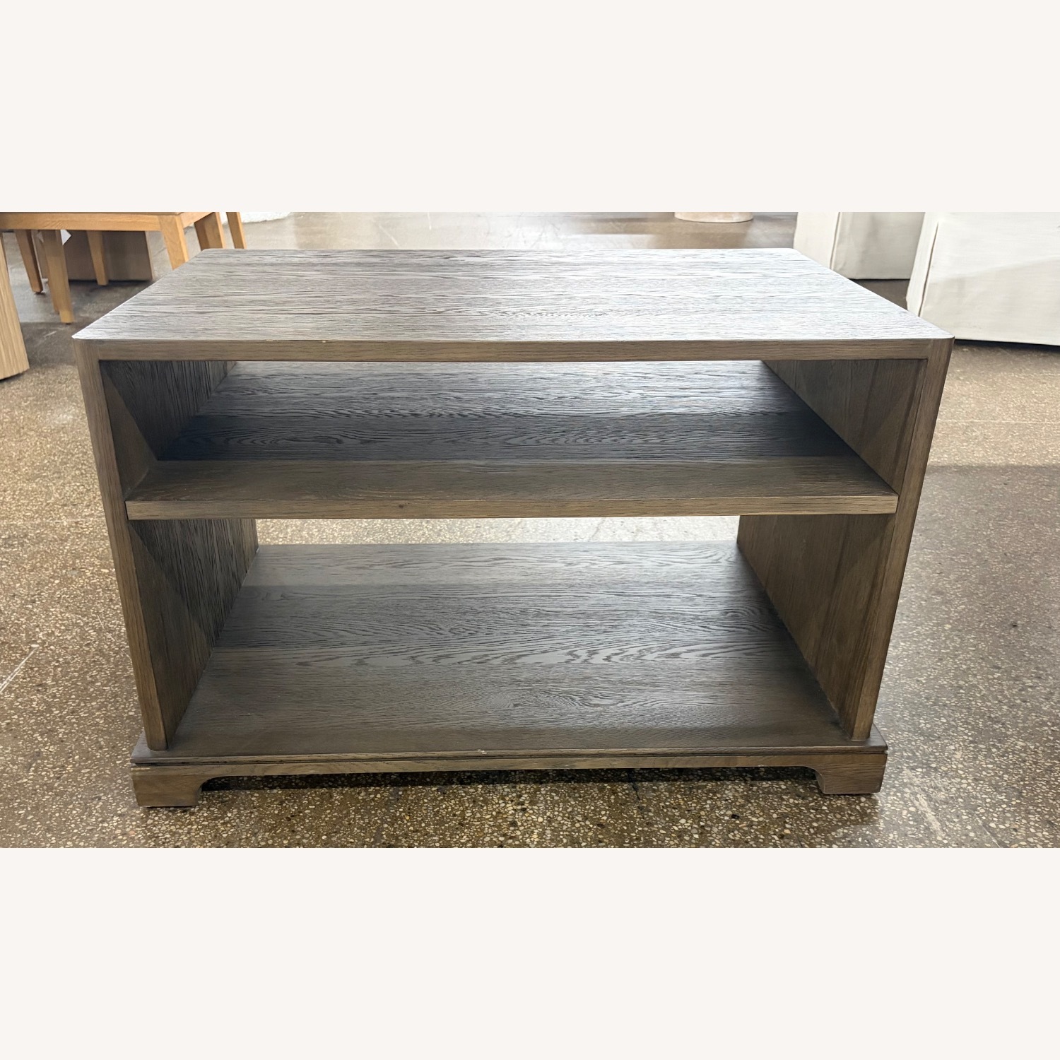 Restoration Hardware Genevieve Rectangular Side Table Floor Model - image-3