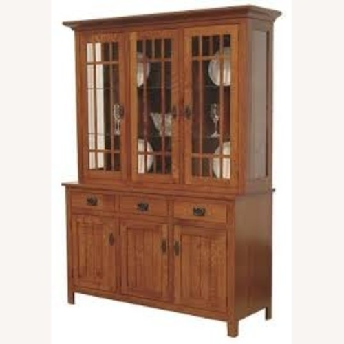 Used Nichols & Stone Mission Style China Cabinet  for sale on AptDeco