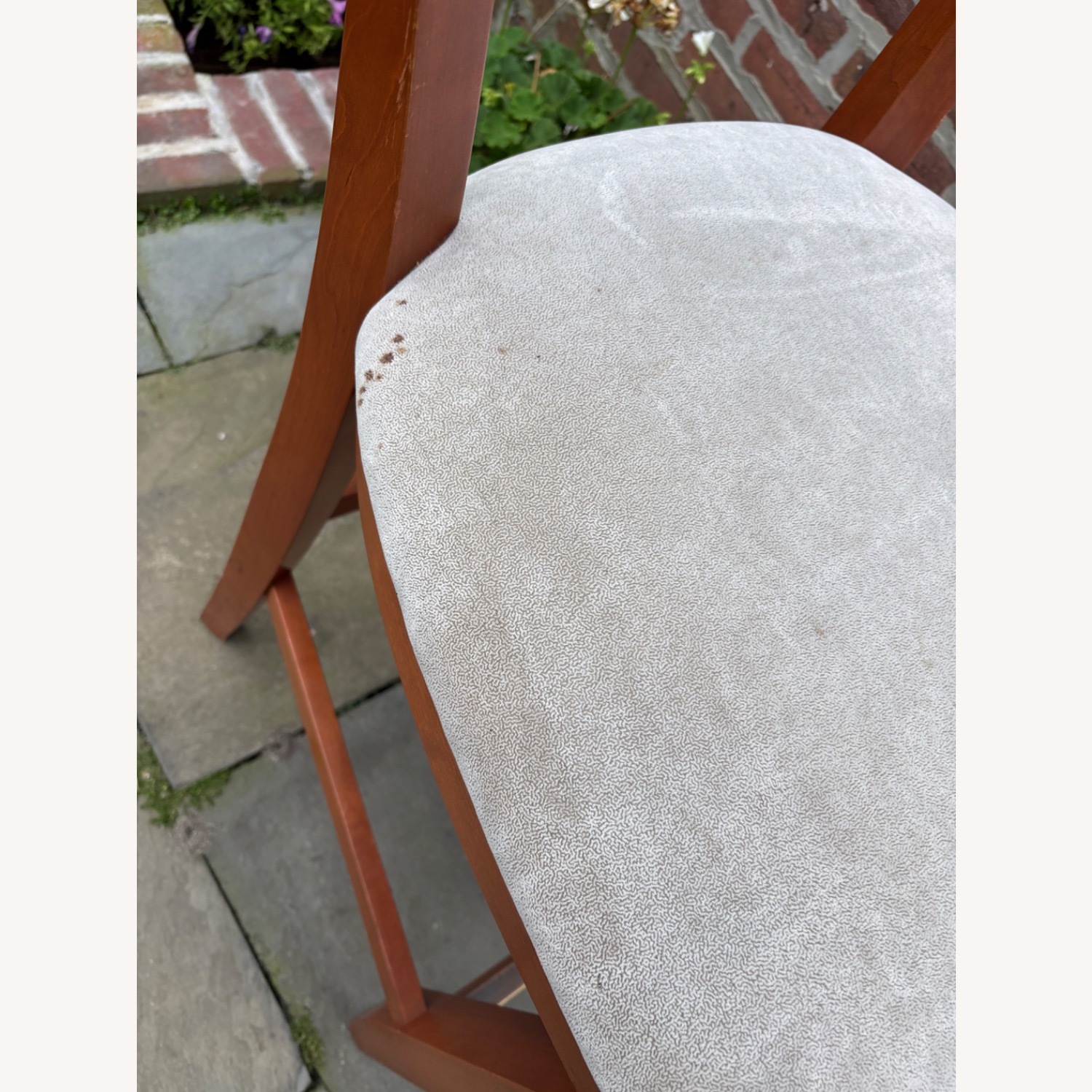 Stickley Blue Fabric Counter Stools - image-6