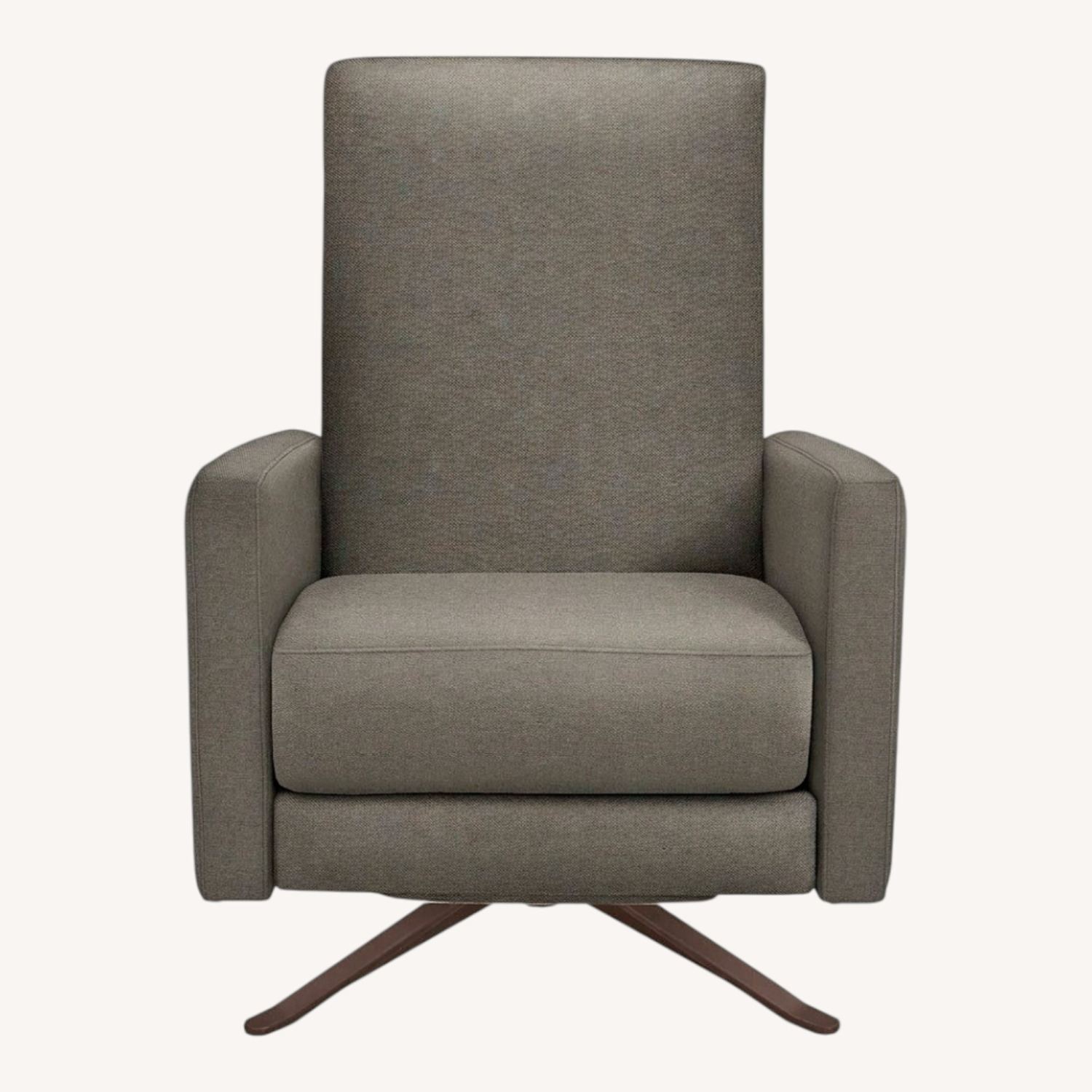 Room & Board Arlo Light Gray Fabric Recliner - image-0