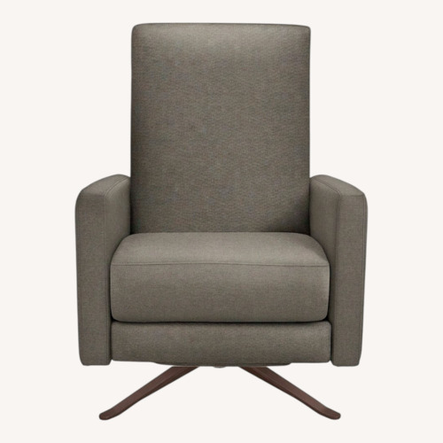 Used Room & Board Arlo Light Gray Fabric Recliner for sale on AptDeco