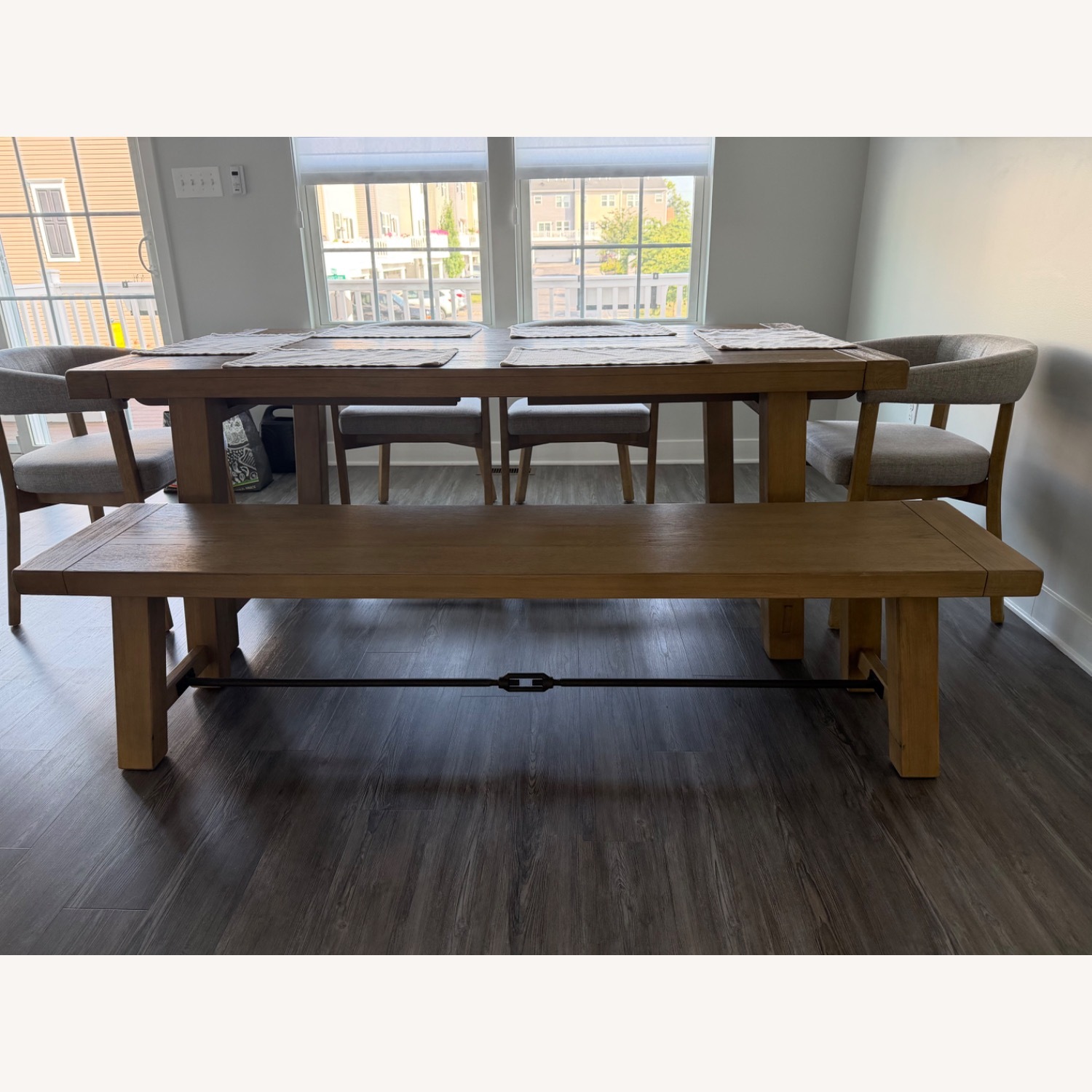 Pottery Barn Benchwright Table & Bench - image-2