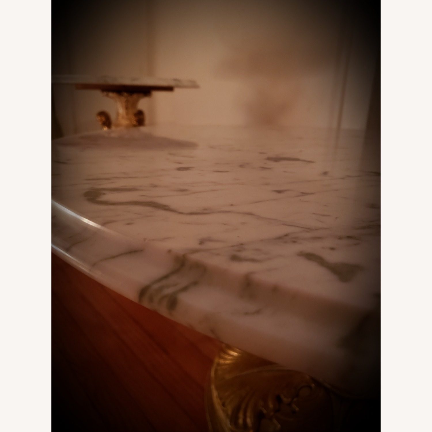 Italian Marble Hollywood Regency Table Set - image-5