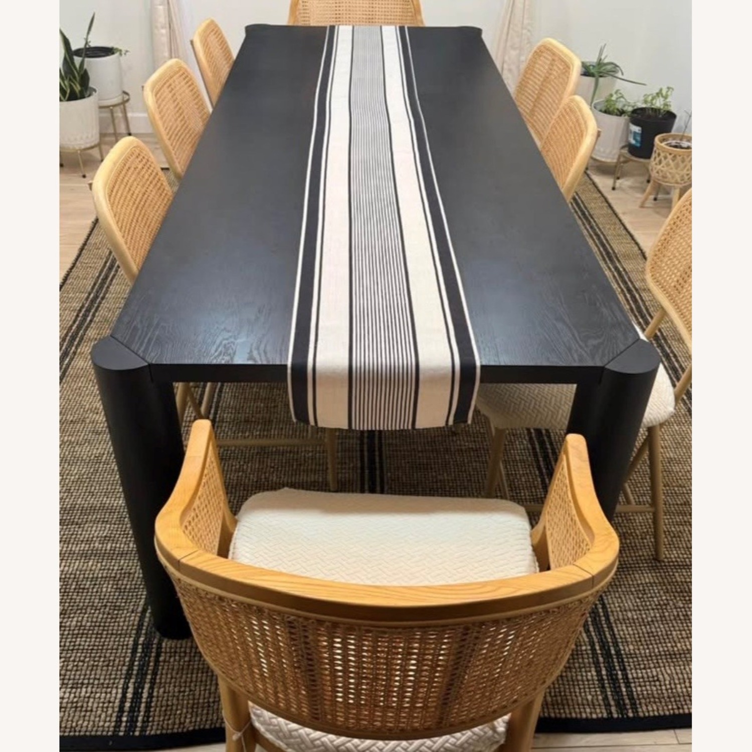 Moe's Home Collection Black Wood Dining Table - image-1