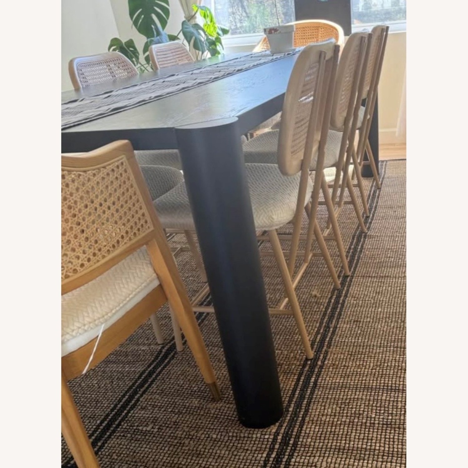 Moe's Home Collection Black Wood Dining Table - image-3