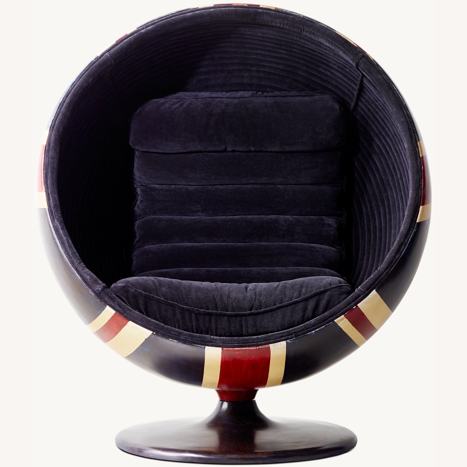 Restoration Hardware Orbit Union Jack Chair - image-6