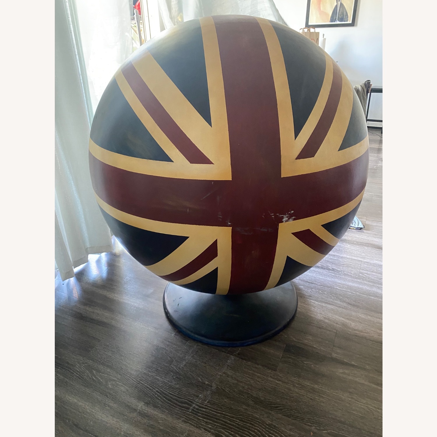 Restoration Hardware Orbit Union Jack Chair - image-4