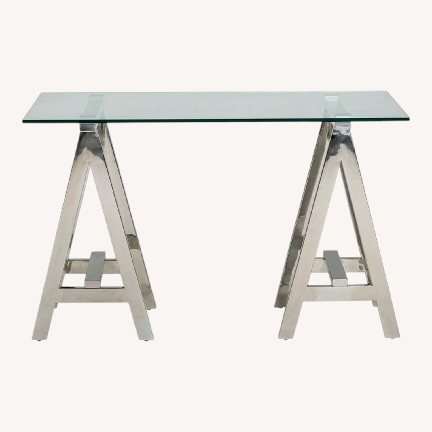 Contemporary Glass Desk - image-0