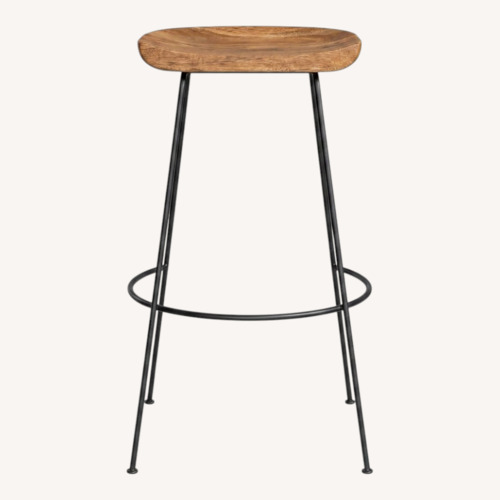 Used Wooden Sitting Barstools  for sale on AptDeco