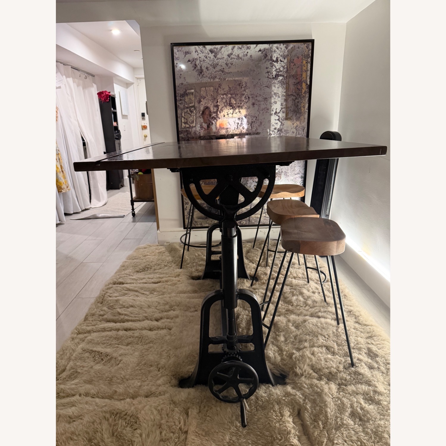 1910 American Adjustable Drafting Table - image-2