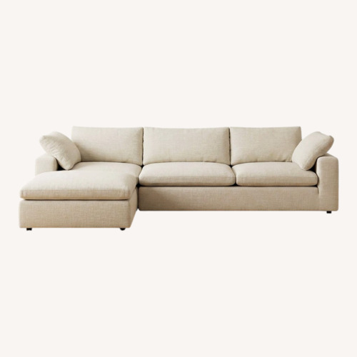 Used Natural Fabric 3+ Piece Sectional for sale on AptDeco