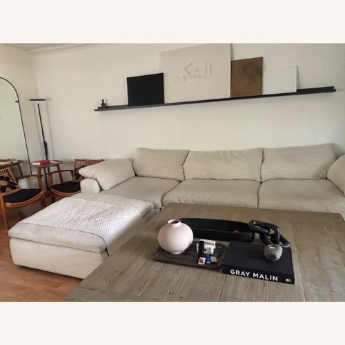 Used Natural Fabric 3+ Piece Sectional for sale on AptDeco