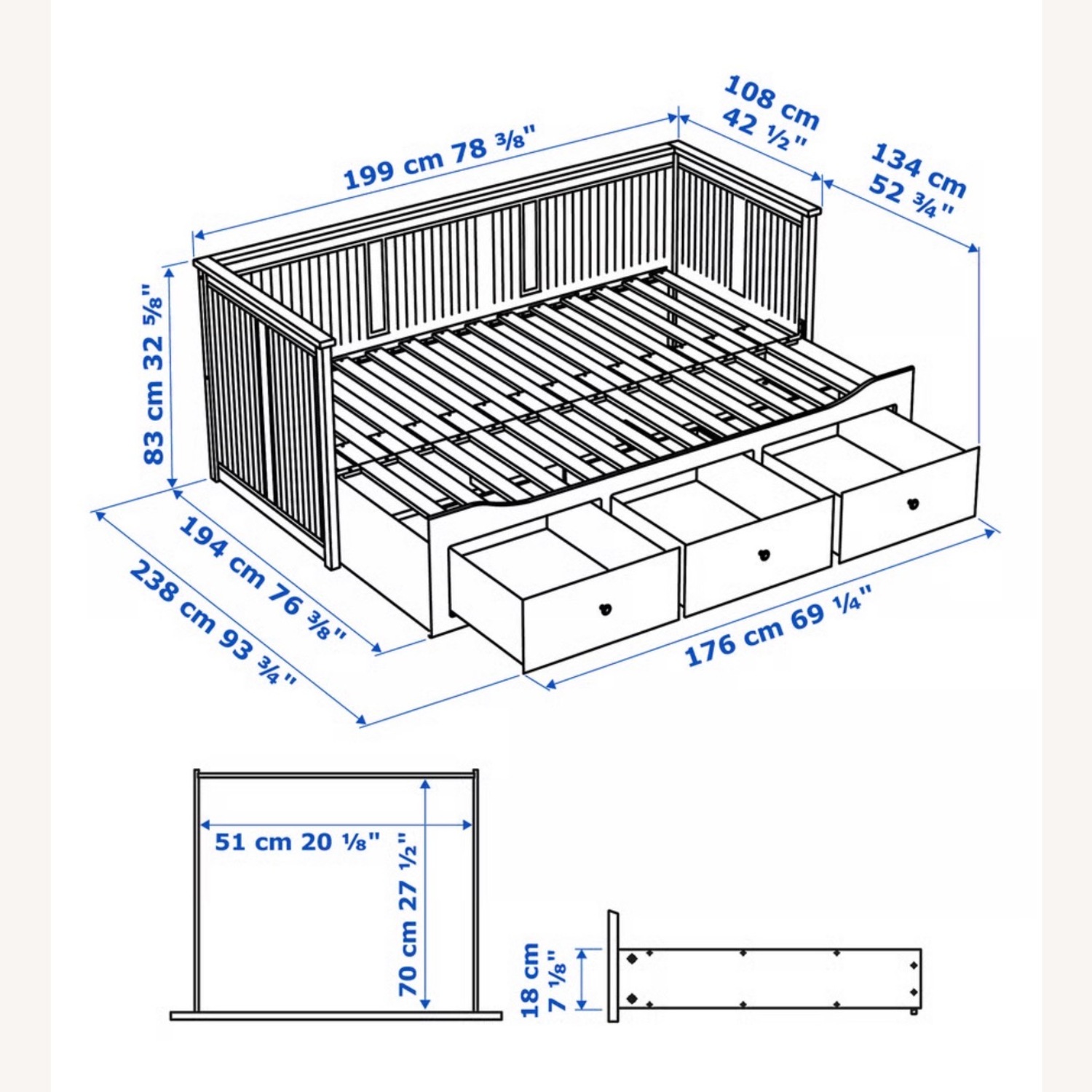 IKEA Hemnes Daybed - image-4