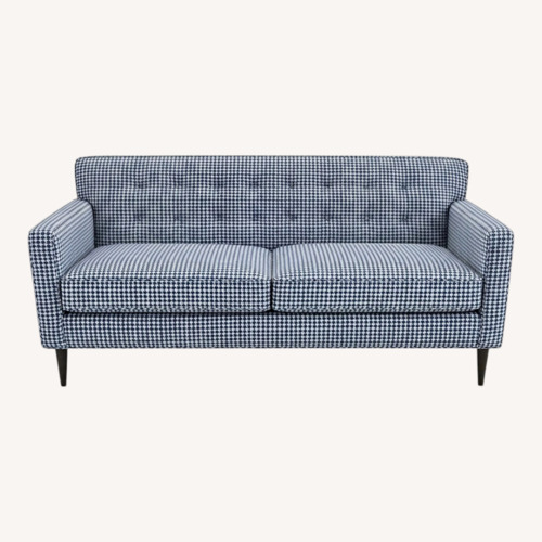 Used Room & Board Holmes Blue Fabric 2 Seater Sofa for sale on AptDeco
