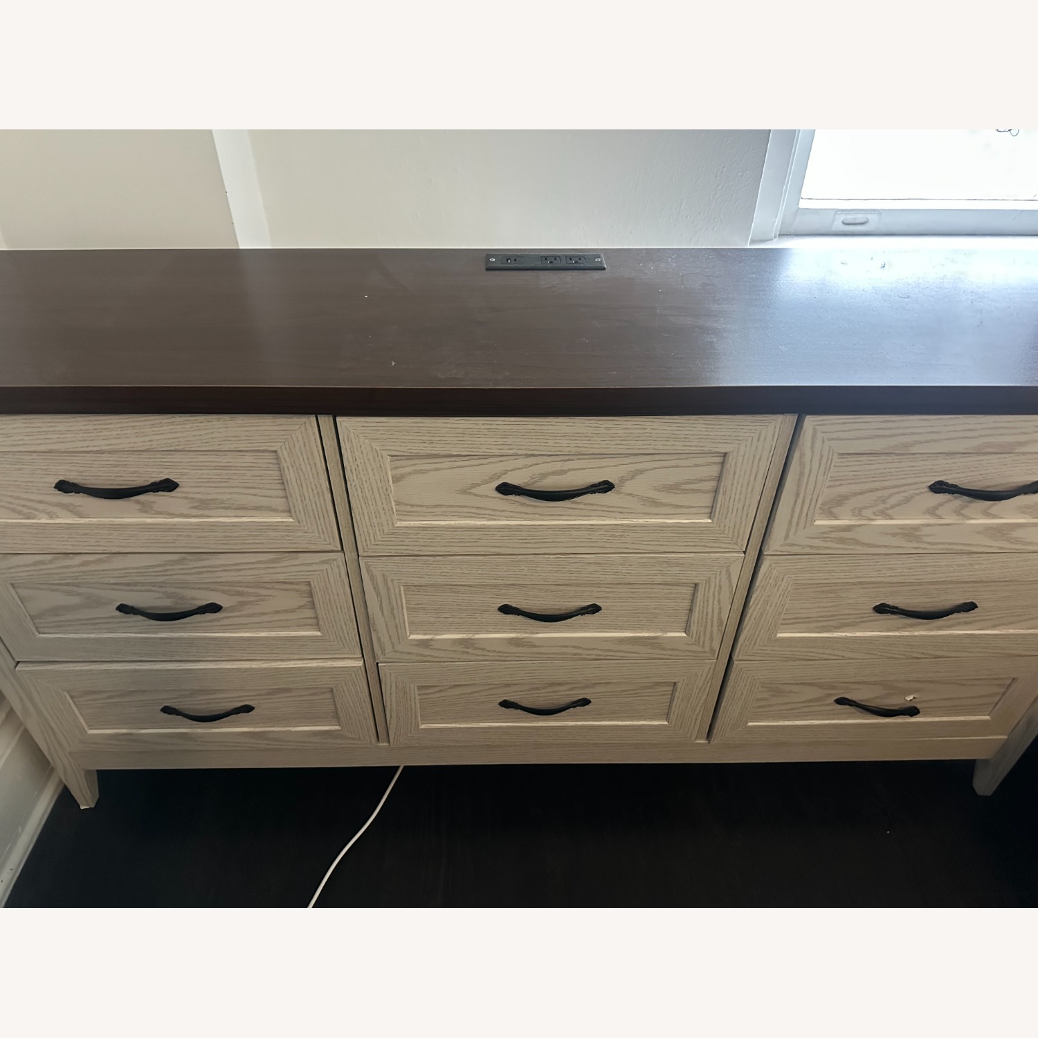 Amazon Light Brown Wood Dresser - image-3