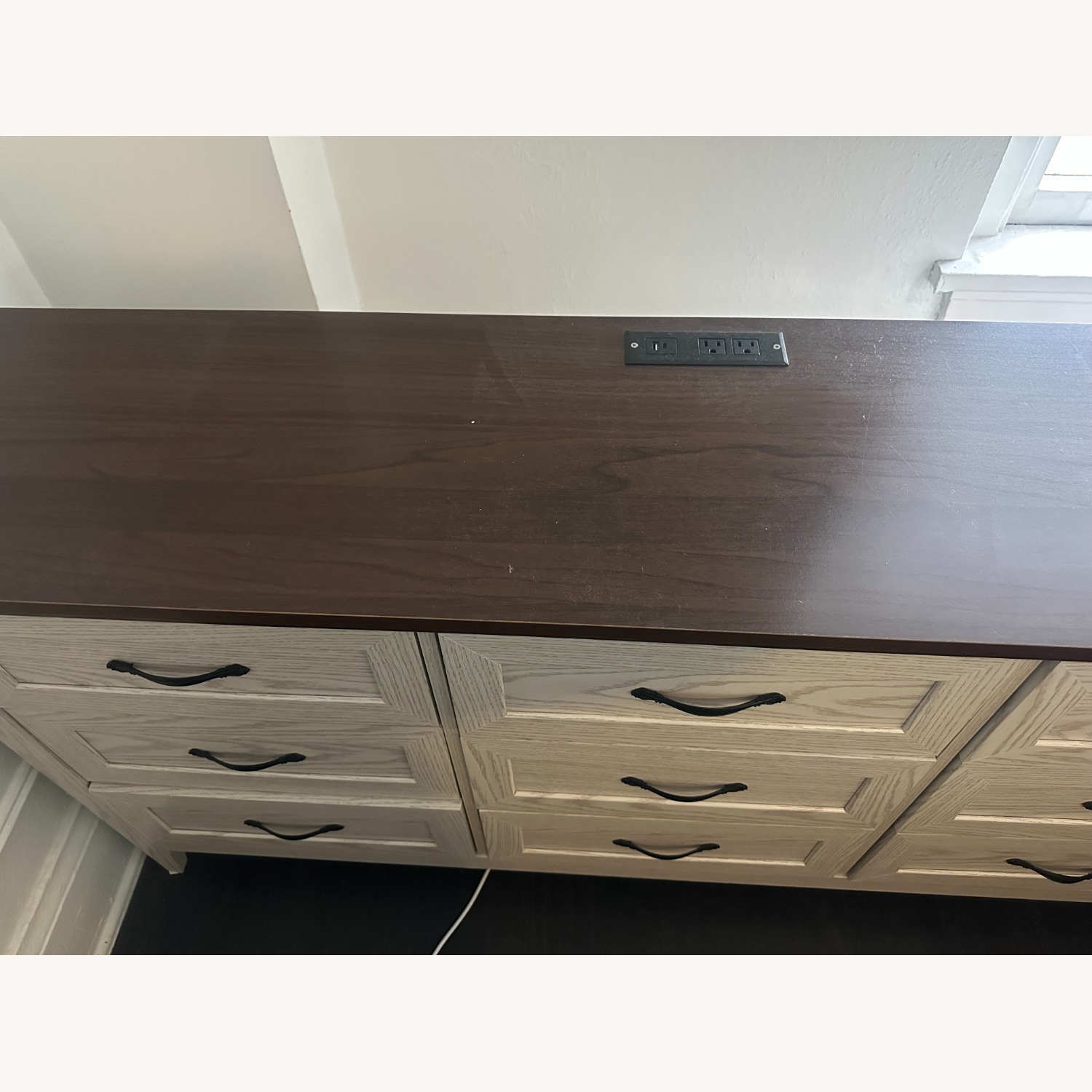 Amazon Light Brown Wood Dresser - image-4
