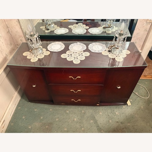 Used Other Dark Brown Wood Sideboard for sale on AptDeco