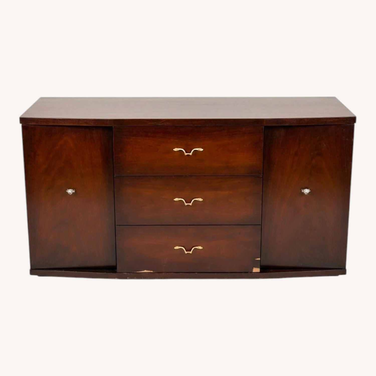 Other Dark Brown Wood Sideboard - image-0
