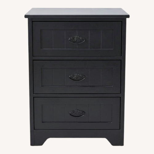 Used Amazon Black Wood Dresser for sale on AptDeco